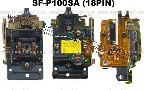 Laser / czytnik laserowy do odtwarzacza CD / DVD o symbolu : SF-P100SA (18-PIN) , gwarancja 6 miesiecy