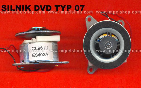 SILNIK DVD 07 CL961U Z HALLOTRONEM 5,9V