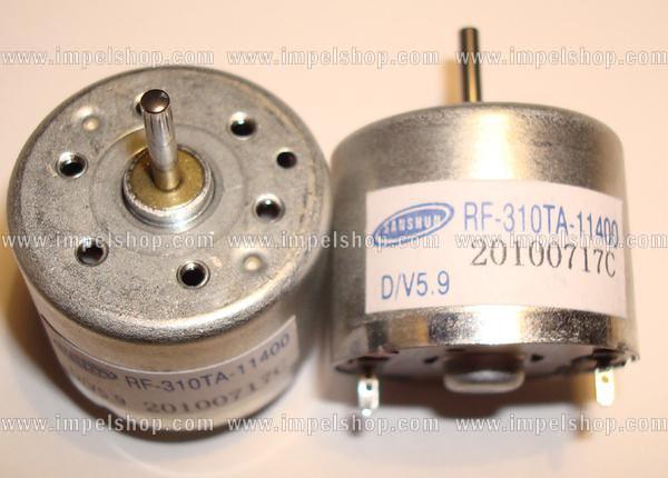 SILNIK DVD TYP 36 RF310TA-11400 5,9V OŚKA 10MM