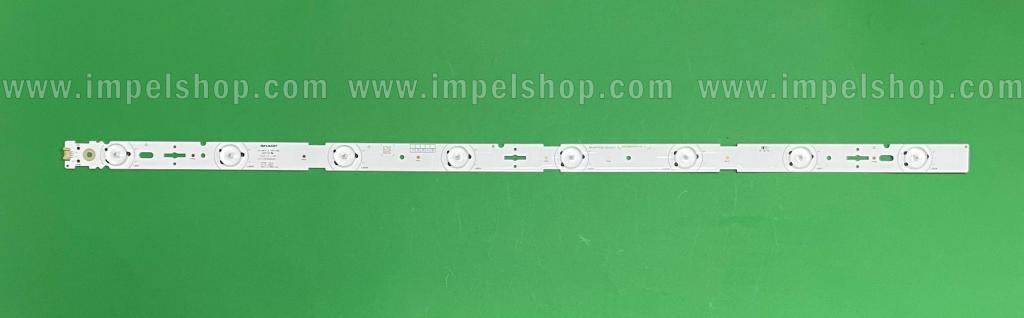 Zestaw listew LED do naprawy podświetlenia telewizora SHARP 32" RUNTKB154WJ J112E0066C 8LED