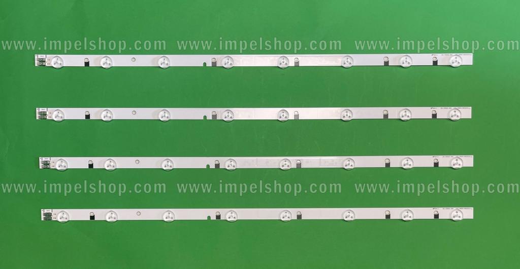 Zestaw listew LED do naprawy podświetlenia telewizora SAMSUNG 32" zestaw D1GE-320SC0-R3 8LED X 4szt , 580MM , BN96-24146A , BN96-24166A, BN96-24145A