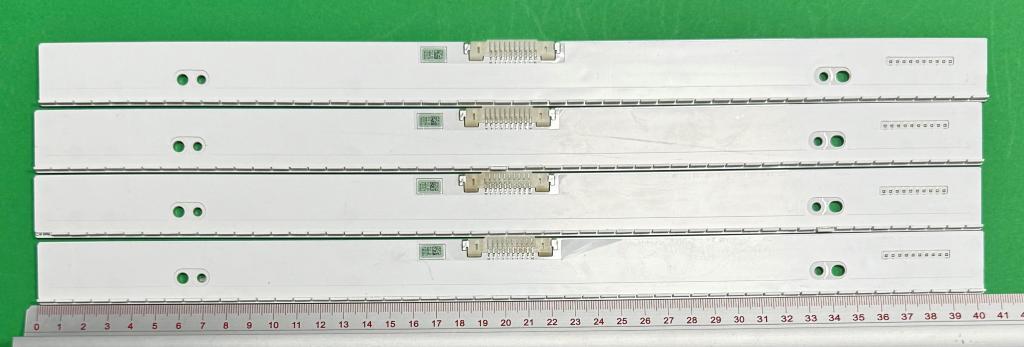 Zestaw listew LED do naprawy podświetlenia telewizora SAMSUNG 65" krawędziowa zestaw 4szt X VU85-650SM0-R1, 52LED , BN96-30668A , 52LED , 402MM , 6V ,