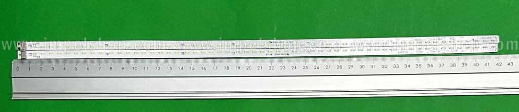 Zestaw listew LED do naprawy podświetlenia telewizora PANASONIC 37" zestaw 2szt , 1szt x NLAW20102L & 1szt x NLAW20102R , 56LED , 418MM , 6V ,