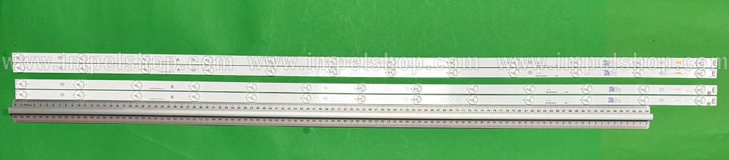 Zestaw listew LED do naprawy podświetlenia telewizora VESTEL / JVC / TOSHIBA 58" zestaw 4szt , 2szt x JL.D580C1330-078ES-M_V01 30105580 CA22 JL.D580C1330-078AS-M_V01 , 12LED , 1112MM , 3V & 2szt x JL.D580D1330-078ES-M_V01 30105581 CA22 JL.D580D1330-078AS-M_V01 , 12LED , 1112MM , 3V ,
