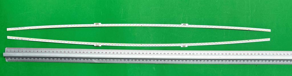 Zestaw listew LED do naprawy podświetlenia telewizora HISENSE 65" zestaw 2szt, 1szt X EVERLIGHT LBM650M2803-CR-4(HF)(0)(L) & 1szt X EVERLIGHT LBM650M2803-CS-4(HF)(0)(R) , 84LED , 710MM , 6V ,