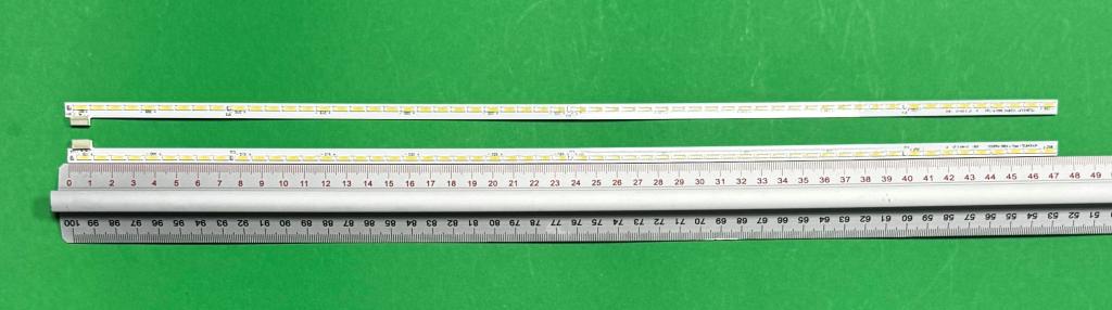 Zestaw listew LED do naprawy podświetlenia telewizora VESTEL 43" zestaw 2szt , 1szt X 17ELB43ULR3 7020PKG 58EA L-TYPE 1538 & 1szt X 17ELB43ULR3 7020PKG 58EA R-TYPE 1541 , 58LED , 473MM , 3V ,