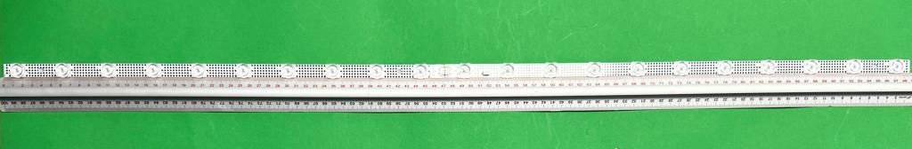 Zestaw listew LED do naprawy podświetlenia telewizora TCL 50" zestaw 1szt x 50S11 21*1 V3-B11 50S11 21X1 V3 B0101-000384 B0101-000746 50S11-ZS2020A1-21X1KW-V4 B0101-000786 50S11-ZX3030A1-21X1KW-V4 , 21LED , 987MM , 6V ,