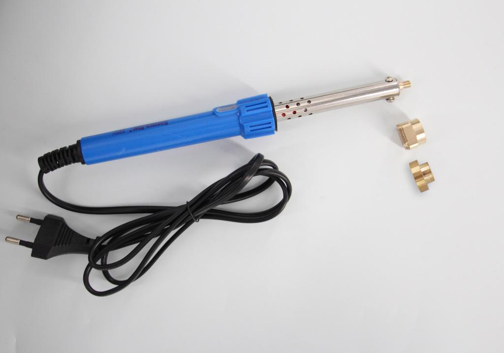 Narzędzie do wycinania / wypalania otworów w odbłyśniku , moc 60W , zasilanie 230V AC , w zestawie dwie podwójne końcówki ,