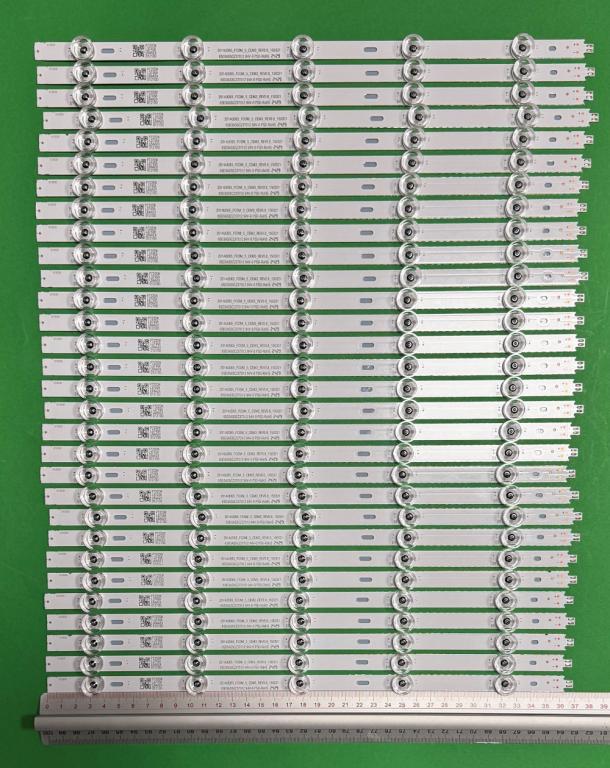 Zestaw listew LED do naprawy podświetlenia telewizora PHILIPS 65" zestaw 30szt x SAMSUNG_2014UD65_FCOM_5_CEM3_REV0.8_150321 , 5LED , 370MM , 3V ,