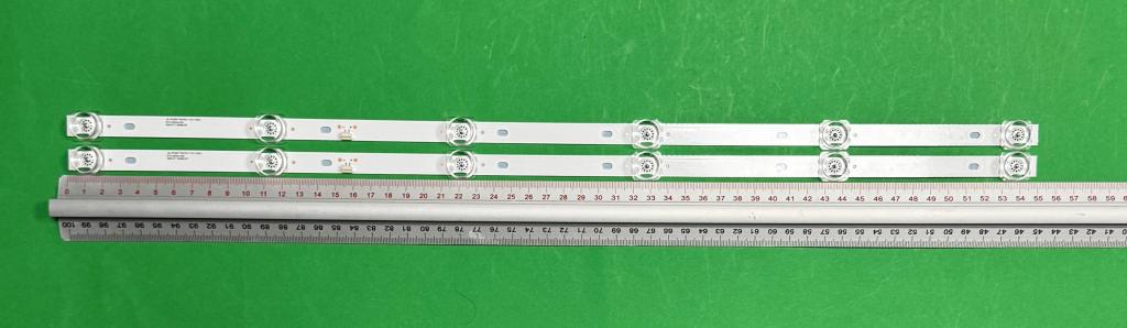 Zestaw listew LED do naprawy podświetlenia telewizora TCL 32" zestaw 2szt X JS-JP32B71061ED.112 R72-32D04-038 , 6LED , 547MM , 6V ,