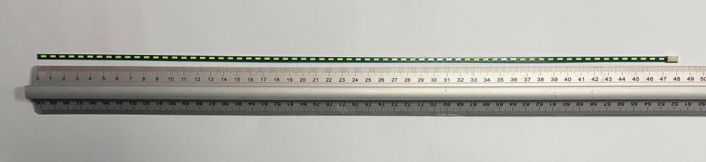 Zestaw listew LED do naprawy podświetlenia telewizora VESTEL / PANASONIC 22" zestaw 1szt x LB21518 V0_00 , 68LED , 486MM , 3V ,