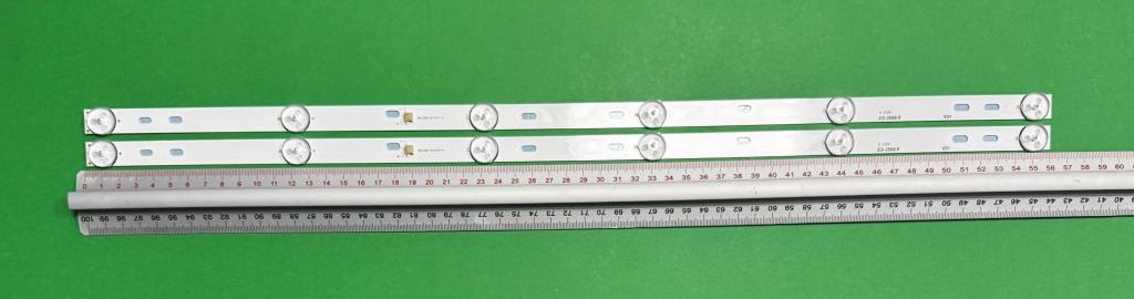 Zestaw listew LED do naprawy podświetlenia telewizora CONDOR 32" zestaw 2szt X MS-L2280 V2 2018-1-2 , 6LED , 561MM , 3V ,