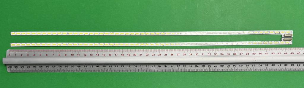 Zestaw listew LED do naprawy podświetlenia telewizora GRUNDIG / ARCELIK 40" zestaw 2szt , 1szt X Arcelik_40_54+54_7020PCT_d7t_L_V1 / ZPX60600-AA & 1szt X Arcelik_40_54+54_7020PCT_d7t_R_V1 / ZPX60601-AA , ZPX60601-AB - ARÇEL?K_40_54+54_7020PCT_D7T_R_V3 , 54LED , 449MM , 6V ,