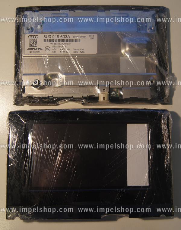 WYŚWIETLACZ LCD AUDI A1 , A3 , Q3 ALPINE 8U0919603A