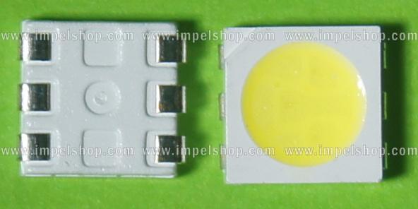 DIODA LED SMD 5050CW - BIAŁA ZIMNA (PODŚWIETLENIE LED TV)