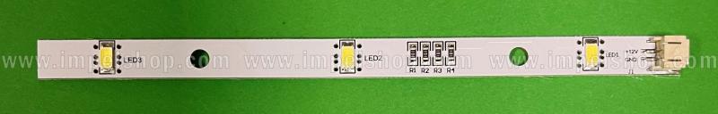 Listwa led do oświetlenia lodówki HISENSE / RONGSHENG 1629348 BCD-630WT 535 612 590 B63HR231M03R0 V4 , DC12V ,