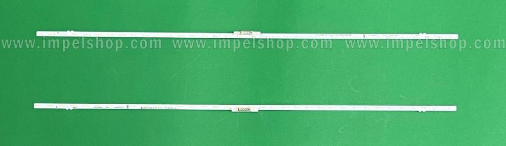 Zestaw listew LED do naprawy podświetlenia telewizora SAMSUNG 43" zestaw 2szt X BN96-52587A / LM41-01040A / L1_AU8/9K , 36LED , 465MM , 3V ,