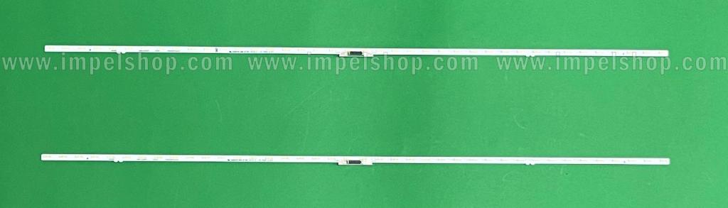 Zestaw listew LED do naprawy podświetlenia telewizora SAMSUNG 50" zestaw 2szt X BN96-52597A AU8/9K_E0 DFM_S40(1)_R1.2 / LM41-01041A/C / AU8K/9K_STC500AF7_7020_2IN1_40LEDs_REV1.0_201020 , 40LED , 545MM , 3V ,