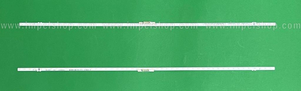 Zestaw listew LED do naprawy podświetlenia telewizora SAMSUNG 43" zestaw 2szt X BN96-52593A / Q60/70A_STC430AG1_7020_2IN1_50LEDs_REV1.0_200914 , 50LED , 466MM , 3V ,