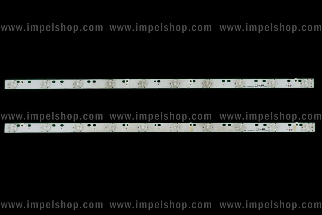 Zestaw listew LED do naprawy podświetlenia telewizora POLYTRON 32" zestaw 2szt X MBL-32035D210DH1-V0-60MM / DLED32DH3101005.B ,